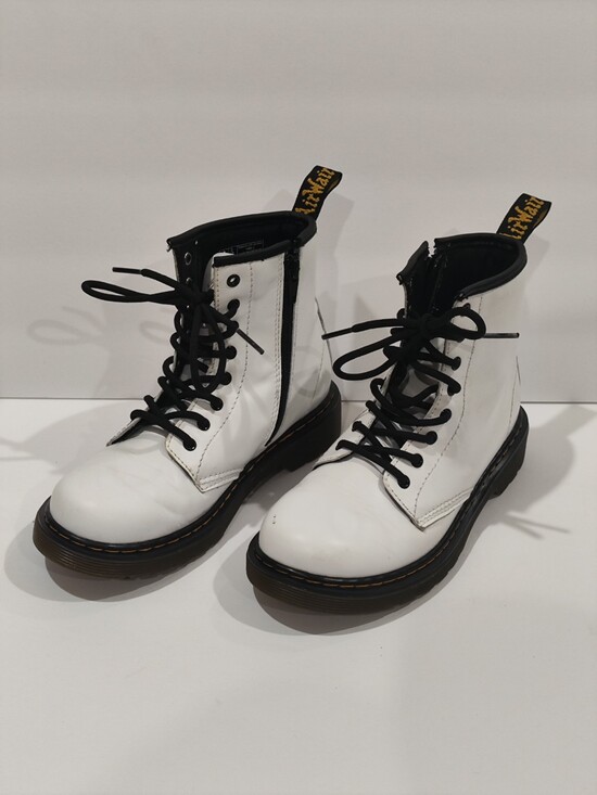 Dr. Martens Other - Doc Martens 1460 J White Boots Kid's Size 1 (US) Shoes Air Wair